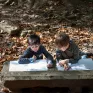 L'école dehors à l'école Notre-Dame de Lourdes